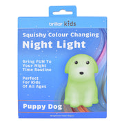 Squishy Dog Night Light