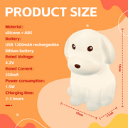 Squishy Dog Night Light