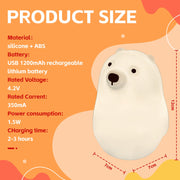 Squishy Polar Bear Night Light