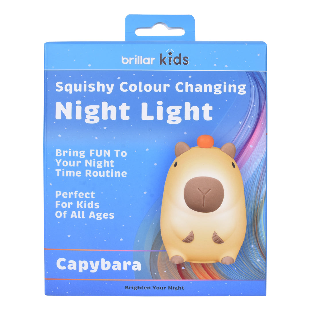 Squishy Capybara Night Light