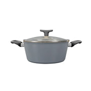 CLEVINGER 24CM NON-STICK CASSEROLE WITH LID