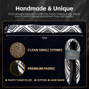 2 Pcs Door Window Draught Stopper