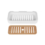 Bamboo Rack Shower Wall Caddy