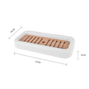 Bamboo Rack Shower Wall Caddy
