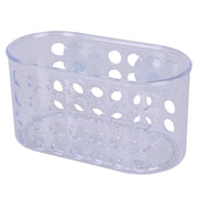 Small Shower Basket Soap Holder Kitchen Organizer with Suction Cups