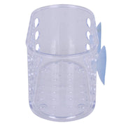Small Shower Basket Soap Holder Kitchen Organizer with Suction Cups
