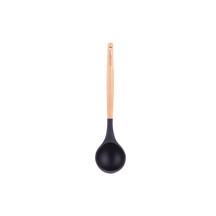 Beechwood & silicone ladle charcoal