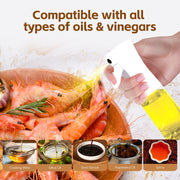 2 pk 200ml Refillable Oil Spray Bottles