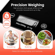 5KG Digital Glass Kitchen Scale