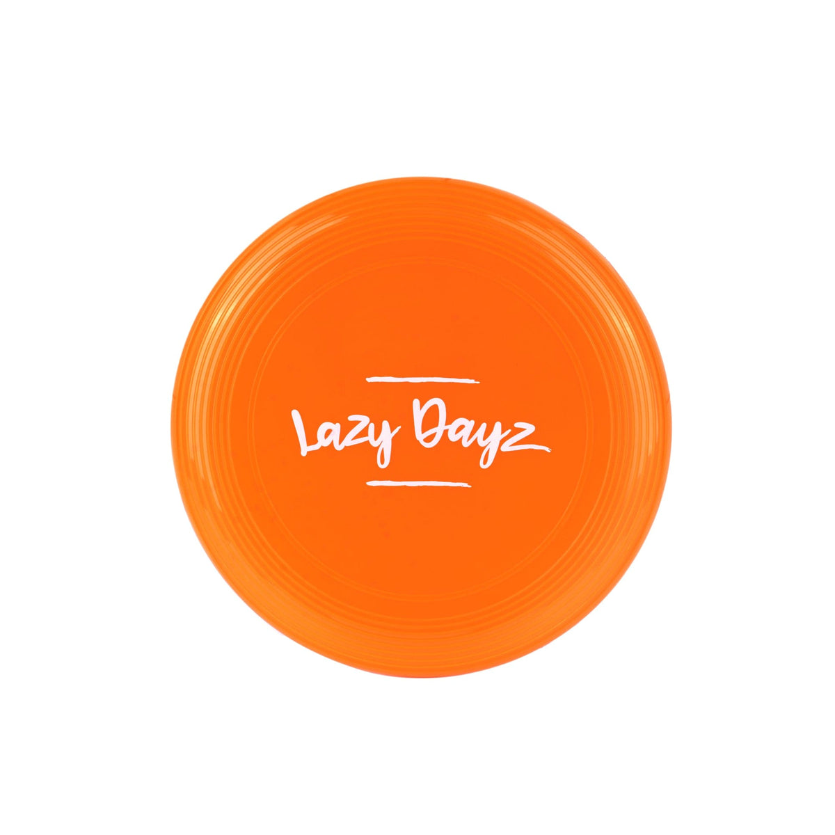 28cm Lazy Dayz Jumbo Neon Beach Frisbee - Orange