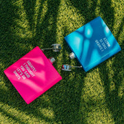 2 Pcs Stainless Steel Hip Flask (175 ml Each) – Funny Quotes, 4 Super‑Bright Colours